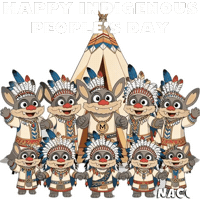 Celebrate Native American Sticker