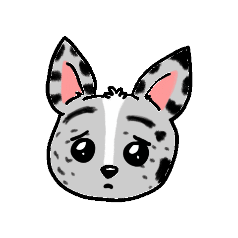 Sad Face Sticker