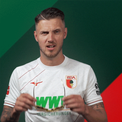 Happy Sun GIF by FC Augsburg 1907