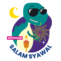Raya Sticker by Petrosains