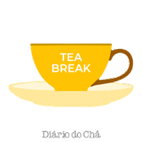 Tea Time Sticker by Diário do Chá