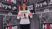 Clebration Yell GIF by Brown Volleyball