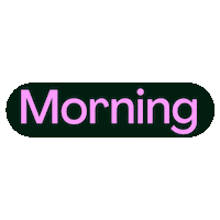 Morning Sticker by Modern Visuals