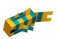 Ocean Hello Sticker by Minecraft