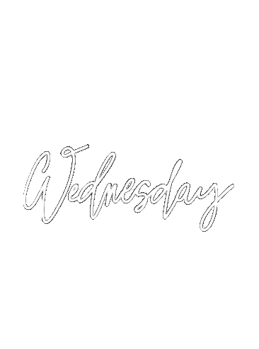 Wednesday Sticker