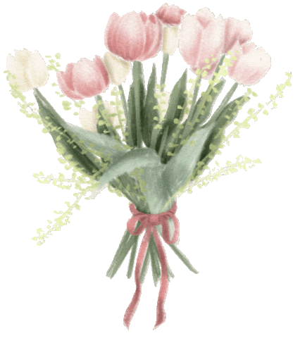 lunlunspen giphyupload flower floral watercolor Sticker