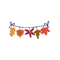 Autumn Hojas Sticker by Club Libritos