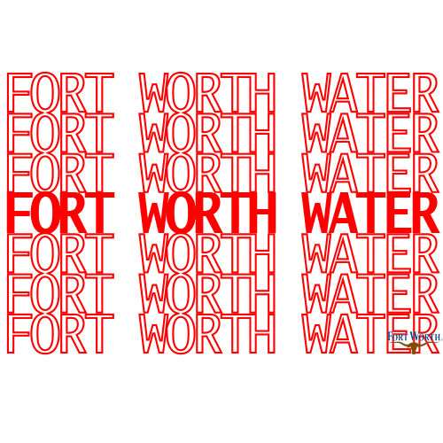 Sticker by Fort Worth Water