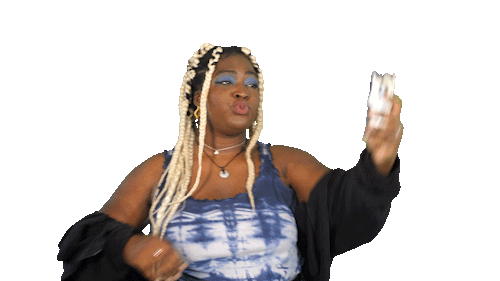 Phone Pose Sticker by Leeds University Union