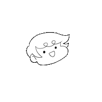 Happy Shiny Eyes Sticker