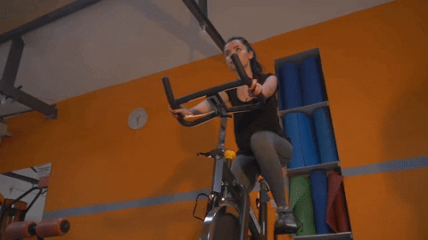 top10pulse giphyupload fitness workout stationary bike GIF