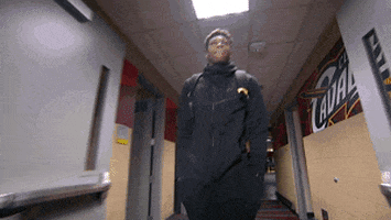 giannis antetokounmpo arrival GIF by NBA