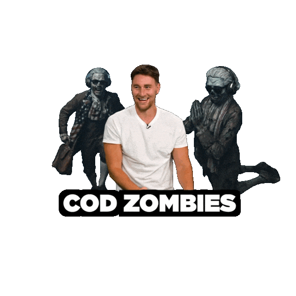 Call Of Duty Zombies Zombie Sticker