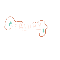 Friday Week Sticker