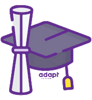 Diploma Formando Sticker by Adapt Edtech