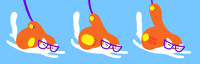 hair roller cat GIF by Cindy Suen
