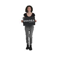Grafica_BE logo hello show welcome Sticker