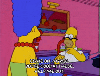 confused homer simpson GIF
