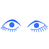 Wonderyoyo eyes eye rolling eyes roll eyes Sticker