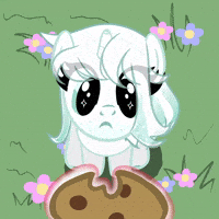 Nimblestxrs unicorn cookie mlp frost GIF