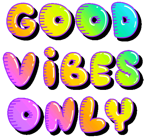 Happy Good Vibes Sticker by BOMBONATOR_WOLPH