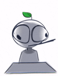 Leafy_illustrations leafy goofy face head expand 05 angle GIF