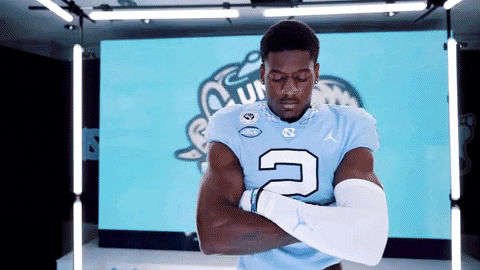North Carolina Football GIF by UNC Tar Heels