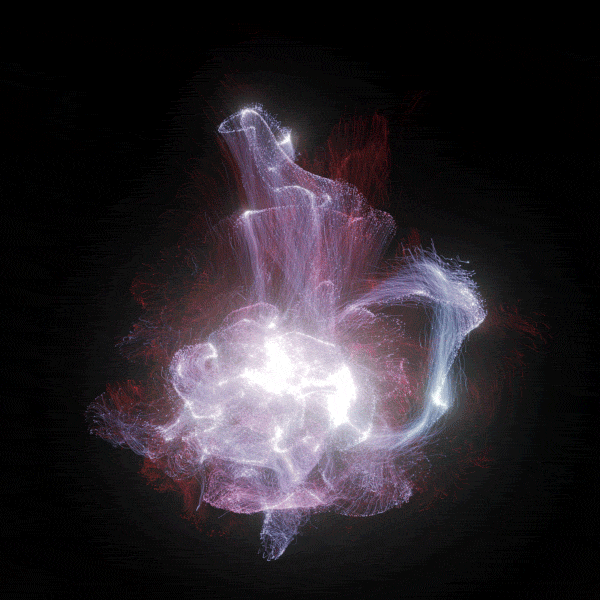 giphyupload psychedelic ghost smoke colors GIF