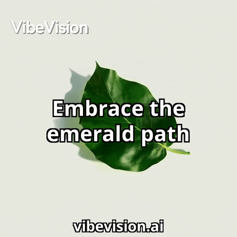 Leaf Growth GIF by VibeVision