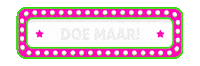 Doe Maar Sticker by Musicalweb