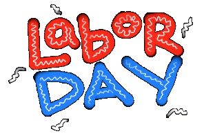 Happy Labor Day Sticker