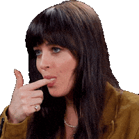 Dakota Johnson Hot Ones Sticker by First We Feast