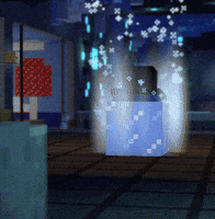 Minecraft Story Mode Snow GIF
