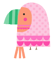 Parrot Parakeet Sticker by karenthaco