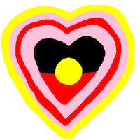 Australia Blakgifs Sticker by Nungala Creative
