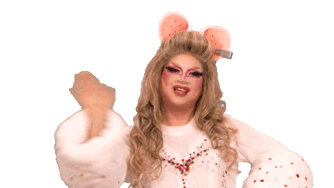 Holi Saludo Sticker by Drag Race España