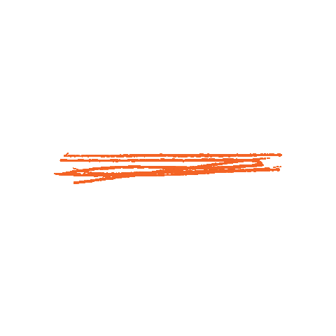 Orange Line Sticker by Kristen Hadeed