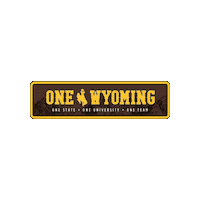 Cowboys Cowgirls Sticker by Wyoming Residence Life