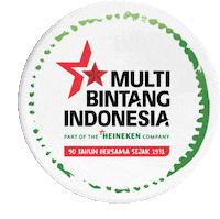 multibintangindonesia mbi mbi90 multi bintang indonesia Sticker