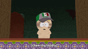 butters stotch crowd GIF by South Park 