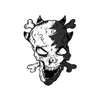 Skull Photoshop Sticker