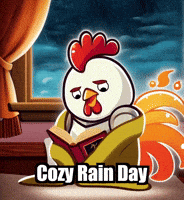 Rainy Day Reading GIF by Zorooster