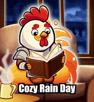Rainy Day Reading GIF by Zorooster