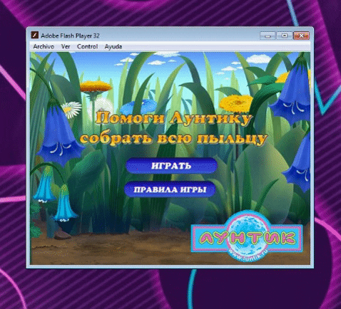 downloadhoy giphygifmaker descargar juego luntik collects pollen GIF