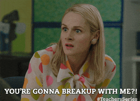 angry breakup GIF by Teachers on TV Land