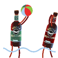 Game Summer Sticker by Beluga Vodka