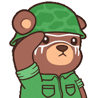 Air Force Yes Sticker by BEARISH