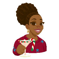 Dashing Candy Cane Sticker by Walt Disney Studios