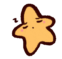 sleepiest illustration star sleep sleepy Sticker