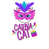 Carnacat Sticker by Grupo Tempo de Criança